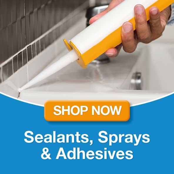 Shop our range of Everbuild sealants, sprays and adhesives